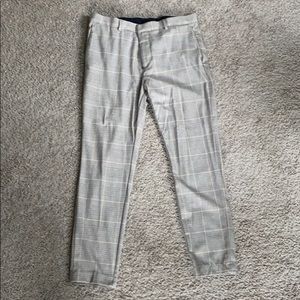H&M Skinny Fit Suit Pants 34x32